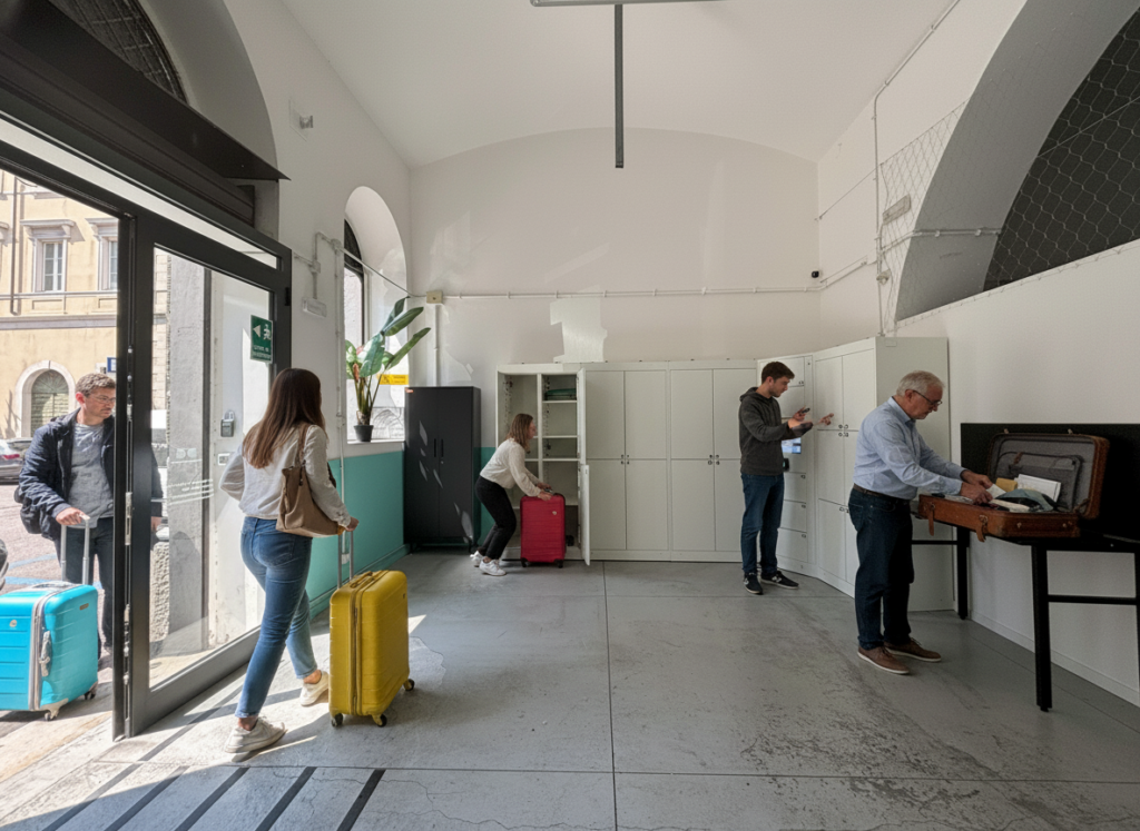 Trieste, deposito bagagli automatizzato vicino alla Stazione Centrale dei Treni